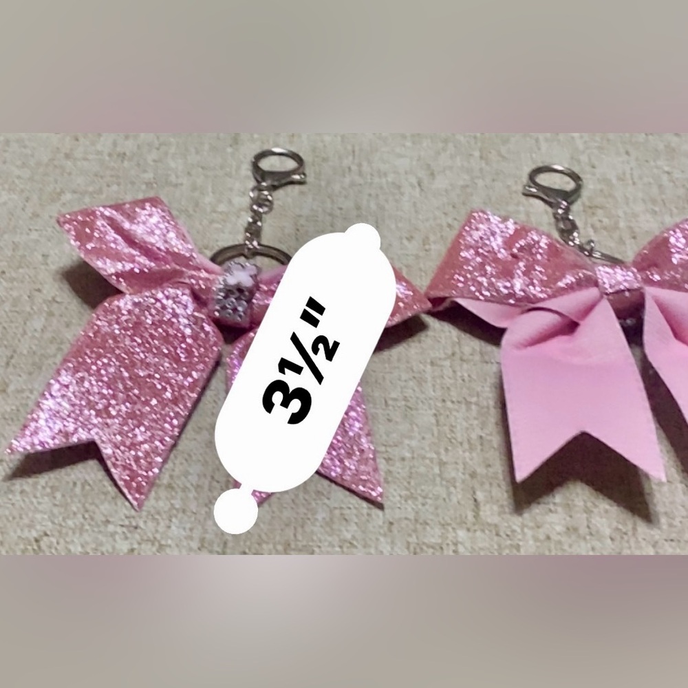 Source Unknown Pink Glitter Bow Key Holder - Picture 5 of 13